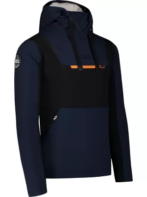 Pánska softshellová mikina NORDBLANC GLEN NBSSM8339 TMAVO MODRÁ