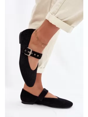 Dámske baleríny BOTO PAMIRA 42070 BLACK