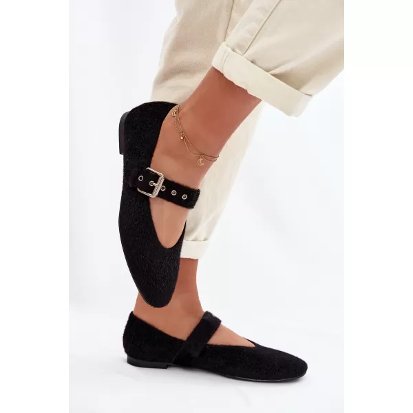  Dámske baleríny BOTO PAMIRA 42070 BLACK 