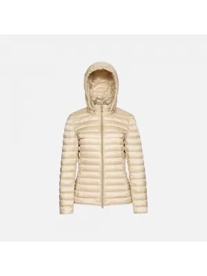 Dámska páperová bunda GEOX JAYSEN G012393 BÉŽOVÁ