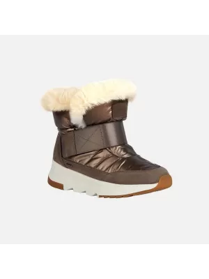 Dámske členkové čižmy GEOX FALENA B ABX G011637 HNEDÁ