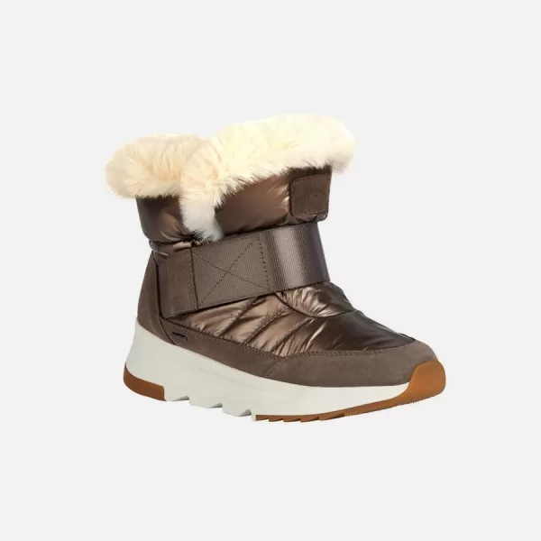 Dámske členkové čižmy GEOX FALENA B ABX G011637 HNEDÁ 