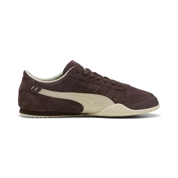  Dámske topánky PUMA BELLA UT CLASSIC 404620_03 ČOKOLÁDOVO HNEDÝ/ALPSKÝ SNEH 