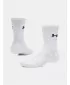 Ponožky UNDER ARMOUR PERFORMANCE COTTON 3P CRW 6009685-100 BIELA