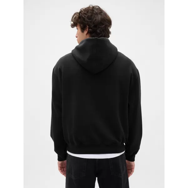  Pánska mikina GAP LOGO PULLOVER HOODIE 821291-03 MOONLESS NIGHT 