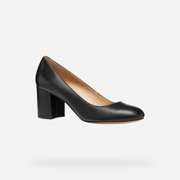  Dámske lodičky GEOX VIRNILISA 65 G009772 ČIERNA 