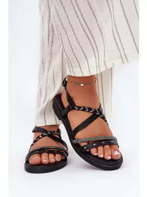 Dámske sandále VINCEZA 17379 BLACK