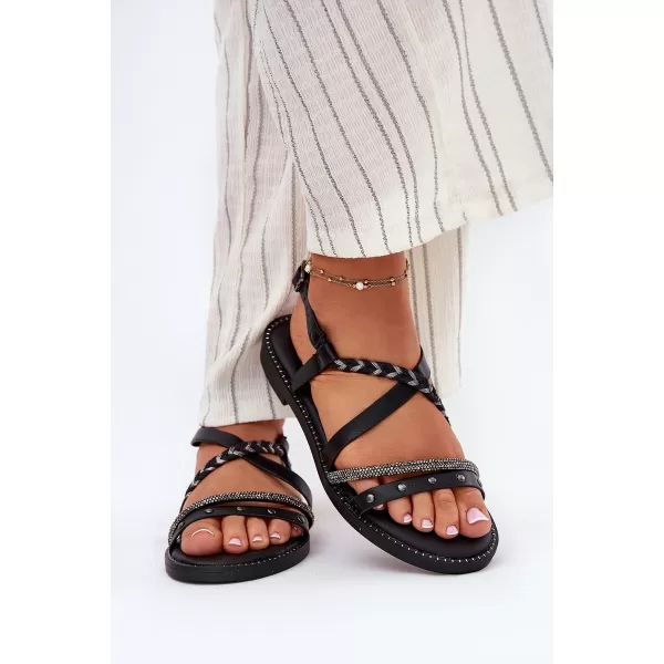 Dámske sandále VINCEZA 17379 BLACK 