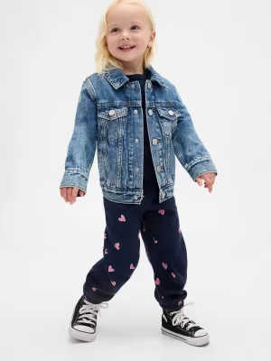 Detské tepláky GAP LOGO SWEATPANTS 839613-00 NAVY HEARTS