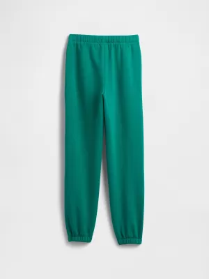 Detské tepláky GAP LOGO SWEATPANTS 839207-01 JADE FOUNTAIN