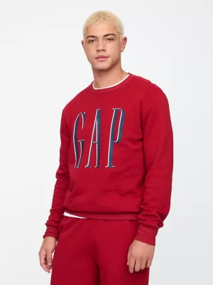 Pánska mikina GAP LOGO SWEATSHIRT 645634-01 SLED
