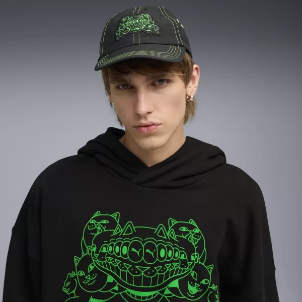 Pánske čiapky PUMA X RIPNDIP DAD CAP 026595-01 PUMA ČIERNA 