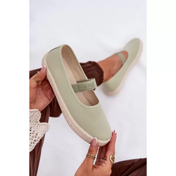  Dámske tenisky BIG STAR NN274604 GREEN Big Star Shoes 