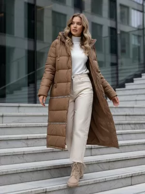 Dámska bunda DSTREET TY5167 ZELENÁ
