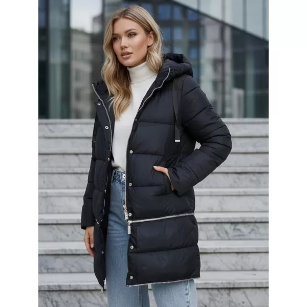  Dámska bunda DSTREET TY5467 MODRÁ 