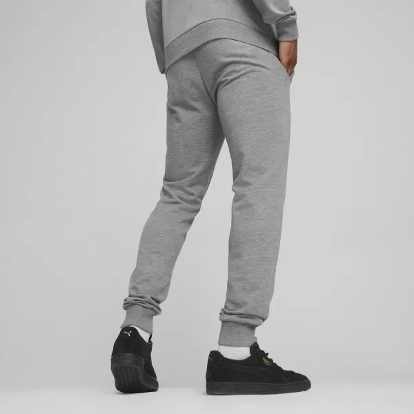  Pánske tepláky PUMA TEAMGOAL CASUALS PANTS 658598_33 MEDIUM GRAY HEATHER/WHITE 