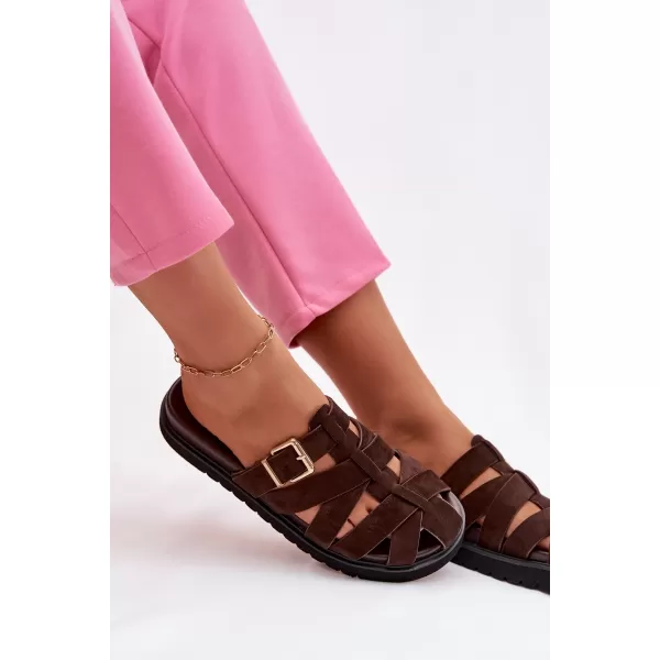  Dámske šľapky BOTO ROSELISSE 41561 BROWN 