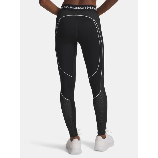  Dámske legíny UNDER ARMOUR UA COLDGEAR TEXTURED LEGGING 6003997-003 ČIERNA 