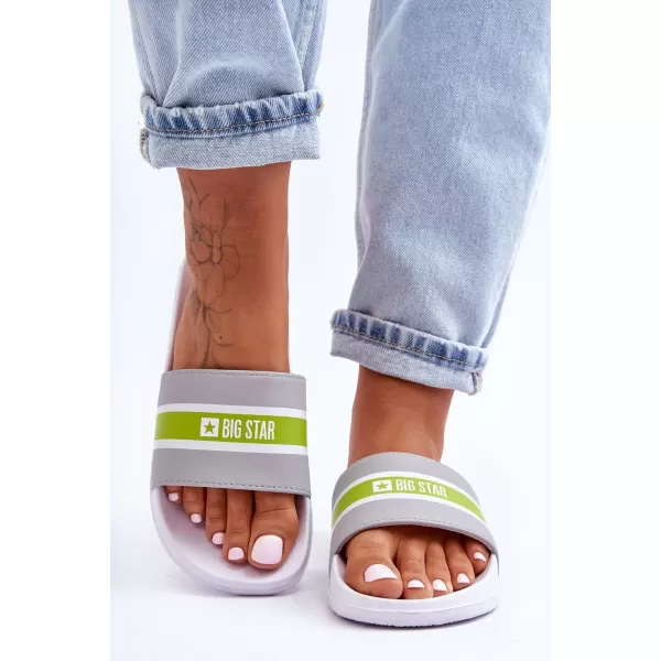  Dámske šľapky BIG STAR JJ274647 GREY Big Star Shoes 