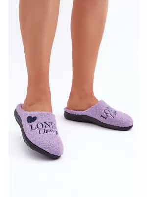 Dámske šľapky INBLU ET000027 PURPLE