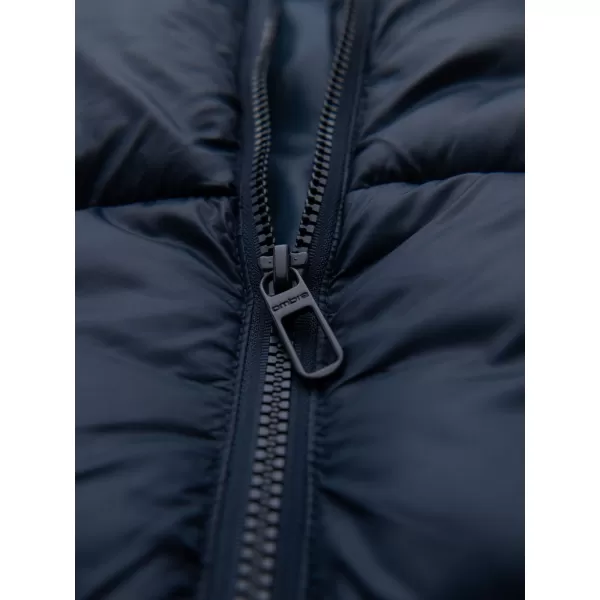  Pánska bunda OMBRE OM-JAHP-0235 NÁMORNÍCKA MODRÁ 