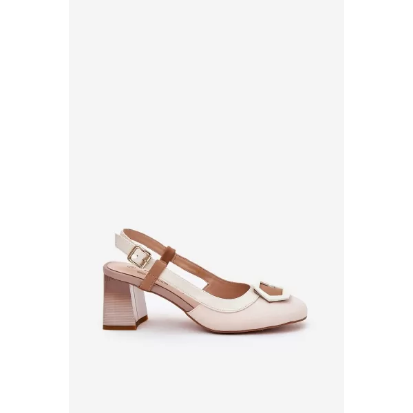  Dámske sandále D&A CR51-569 BEIGE 