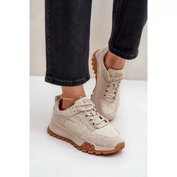  Dámske tenisky BIG STAR OO274A315 BEIGE Big Star Shoes 