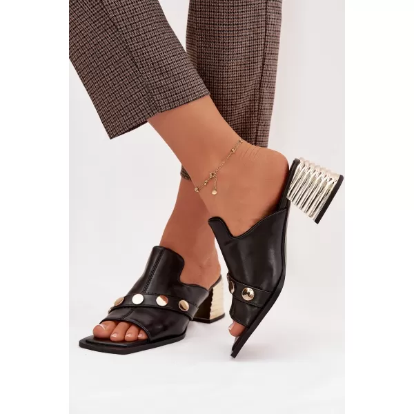  Dámske sandále D&A CR61-3063 BLACK 