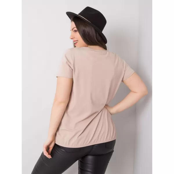  Dámske tričko BASIC FEEL GOOD RV-TS-6320.85P BEIGE 