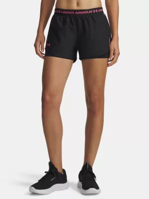 Dámske kraťasy UNDER ARMOUR TECH PLAY UP 2IN1 SHORTS 1389895-002 ČIERNA