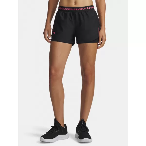  Dámske kraťasy UNDER ARMOUR TECH PLAY UP 2IN1 SHORTS 1389895-002 ČIERNA 