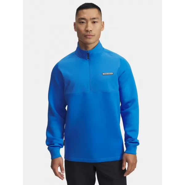  Pánska mikina UNDER ARMOUR UA DRIVE PRO HYBRID HZ 6005666-402 MODRÁ 