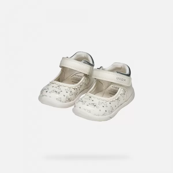  Dievčatá prvé kroky GEOX ZAPITO B556DB054AJC0007 KRÉMOVÁ 