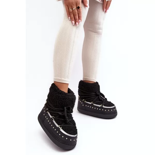  Dámske snehule BOTO ROHES 28131 BLACK 