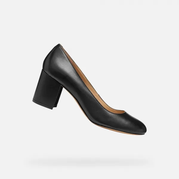  Dámske lodičky GEOX VIRNILISA 65 G009772 ČIERNA 