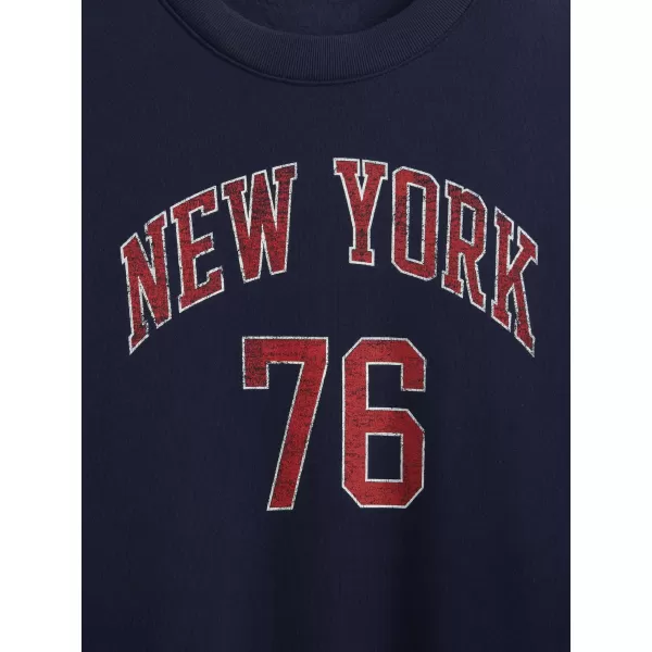  Dámska mikina GAP NEW YORK SWEATSHIRT 778455-00 NAVY UNIFORM 
