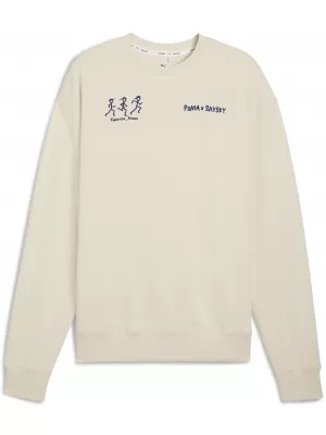 Mikina PUMA UNISEX X SAYSKY LS KNIT 527557-87 ALPSKÝ SNEH