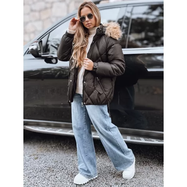  Dámska bunda DSTREET TY5232 ČIERNA 