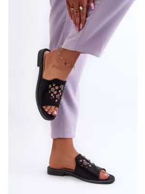 Dámske sandále S.BARSKI KV27-063 BLACK