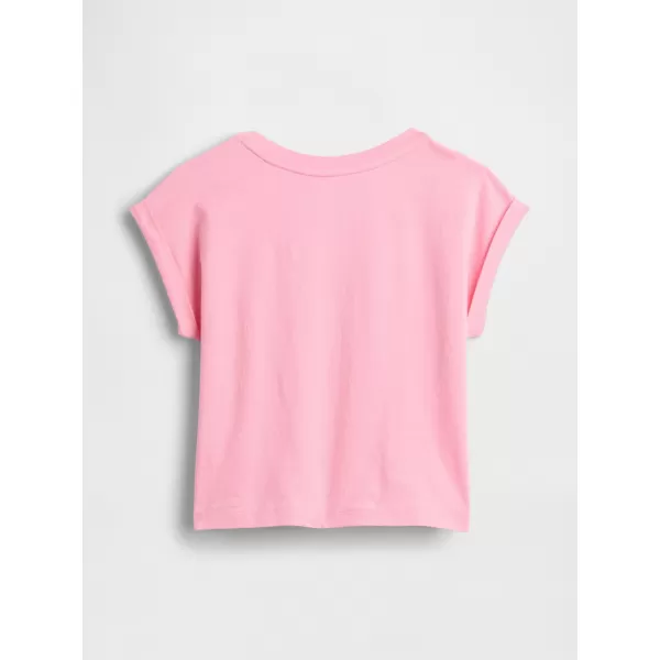  Detské tričko GAP LOGO TEE 778409-01 MAY PINK 