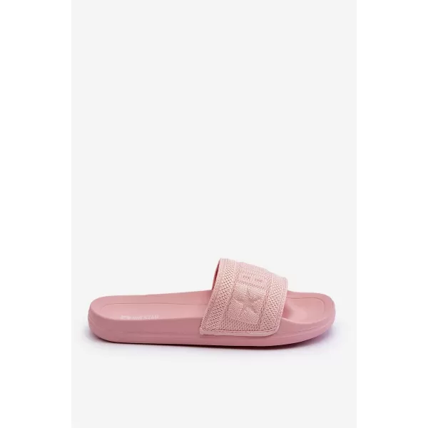  Dámske šľapky BIG STAR LL274A157 PINK Big Star Shoes 