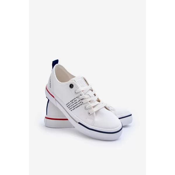  Pánske tenisky BIG STAR LL174204 WHITE Big Star Shoes 