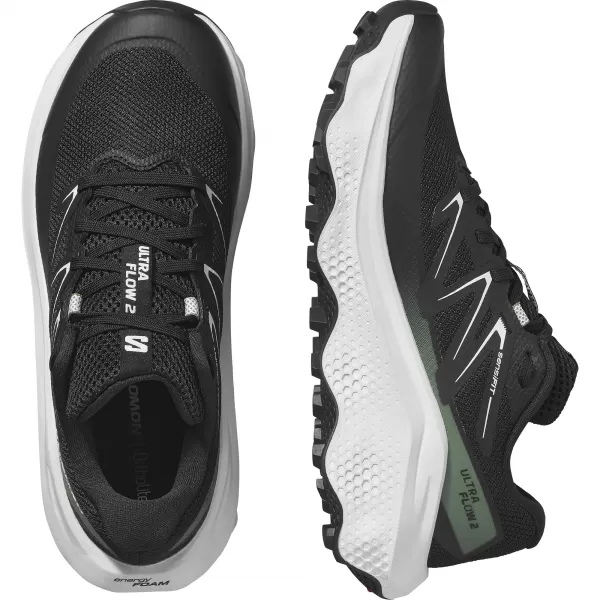  Dámske topánky SALOMON ULTRA FLOW 2 W L47883700 BLACK/WHITE/AGAVE GREEN 