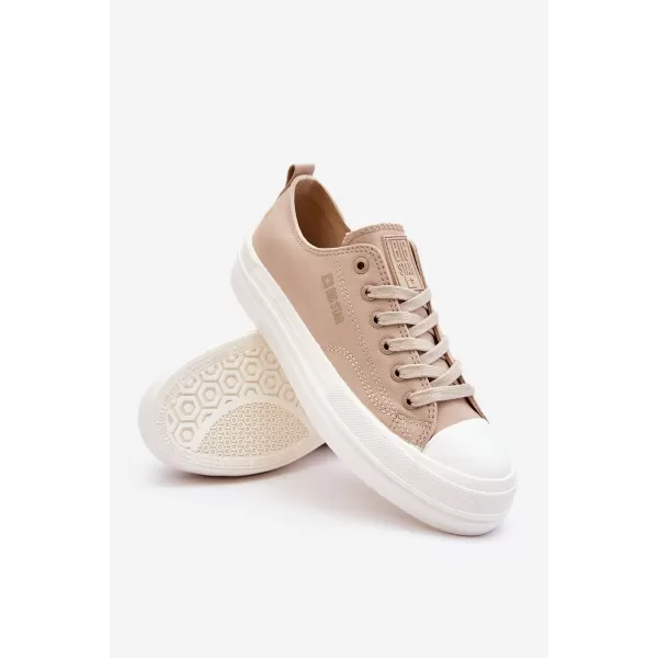  Dámske tenisky BIG STAR LL274969 BEIGE Big Star Shoes 