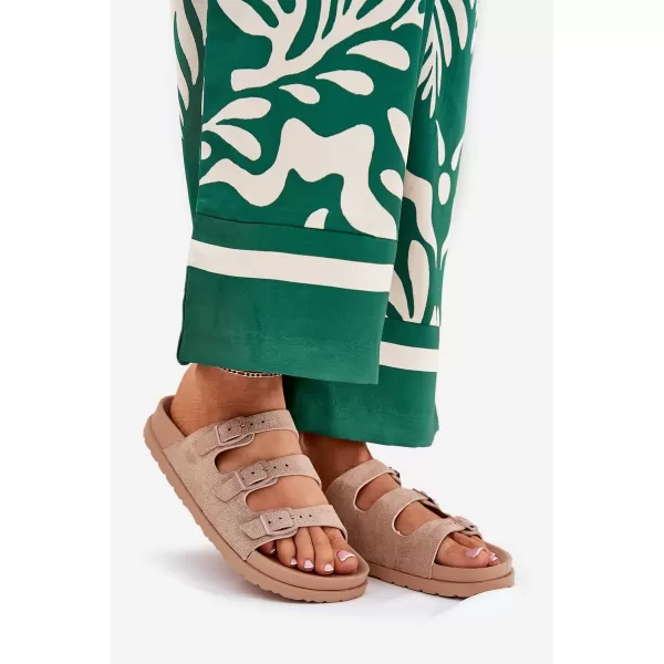  Dámske šľapky BOTO ULIRI 36079 KHAKI 