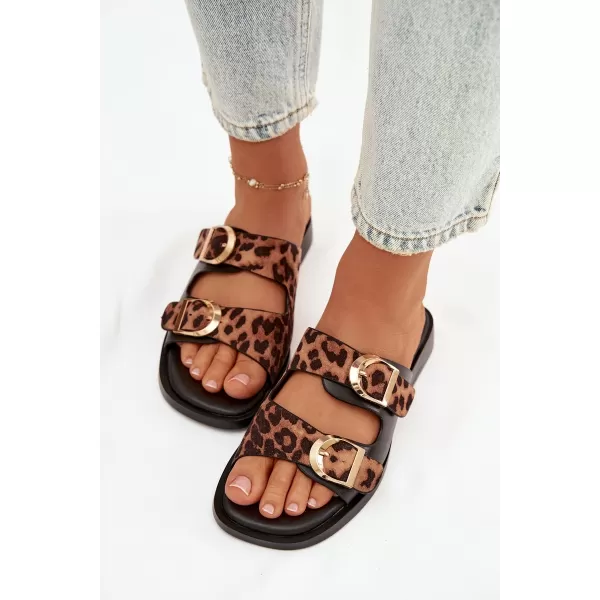  Dámske šľapky BOTO DANELLE 41335 TIGER/BLACK 