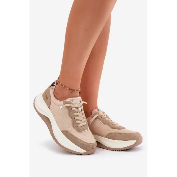  Dámske tenisky BIG STAR RR274A345 BEIGE Big Star Shoes 