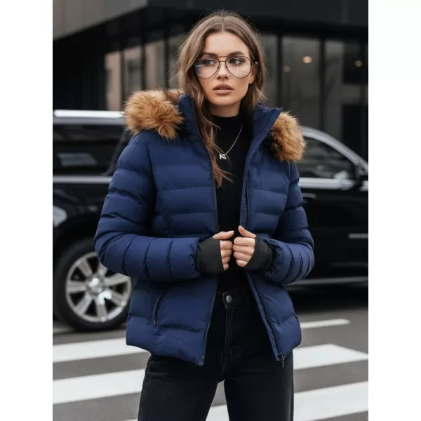  Dámska bunda DSTREET TY4039 MODRÁ 