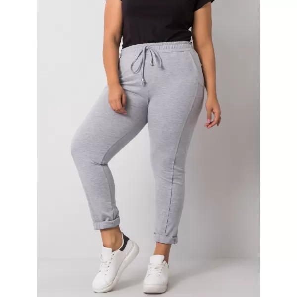  Dámske tepláky BASIC FEEL GOOD RV-DR-6300.19 GRAY 