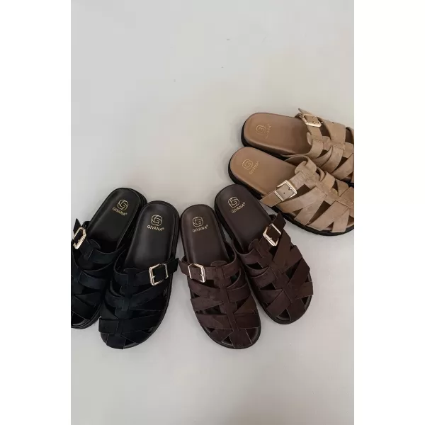  Dámske šľapky BOTO ROSELISSE 41559 KHAKI 